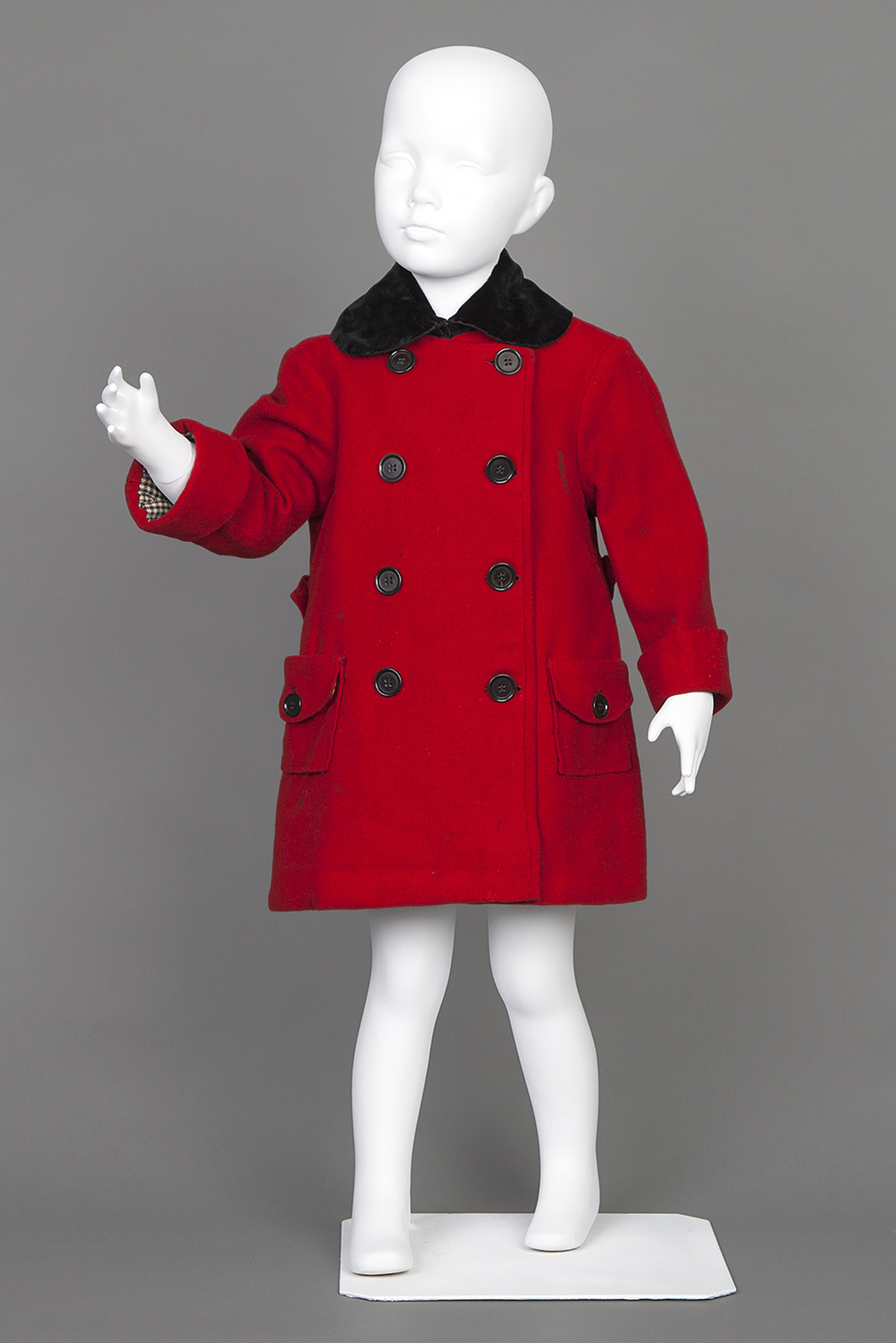 Child's red coat